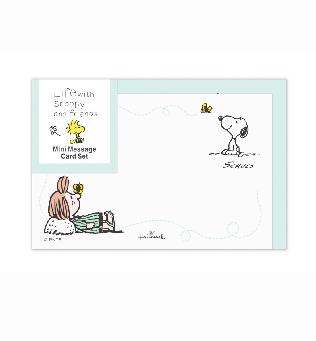 [JAPAN] Life With Snoopy & Friends Mini Message Card Set [Mint]