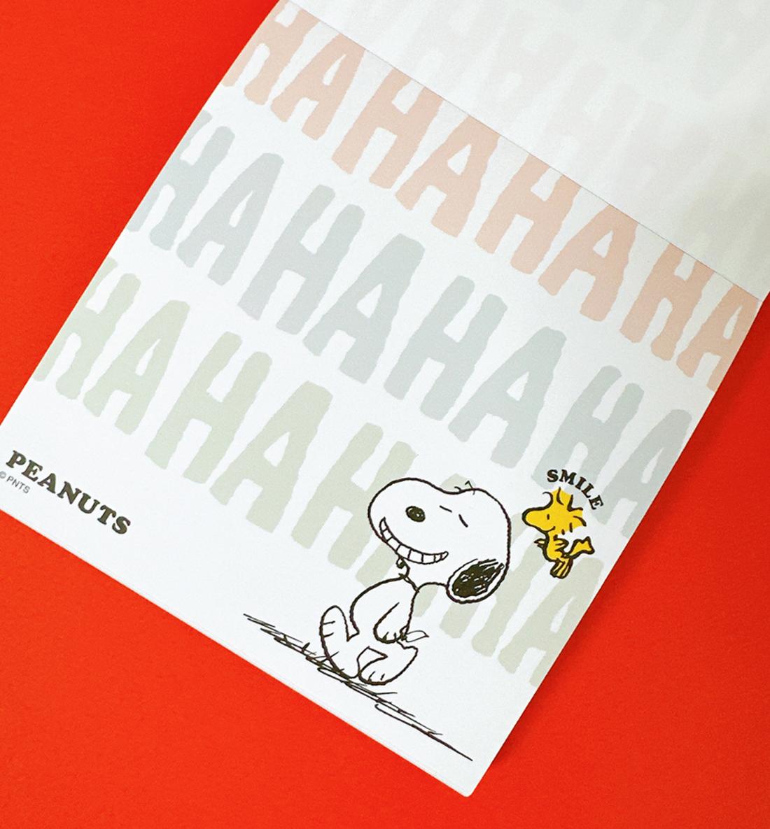 [JAPAN] Peanuts Snoopy Memopad [HA White]