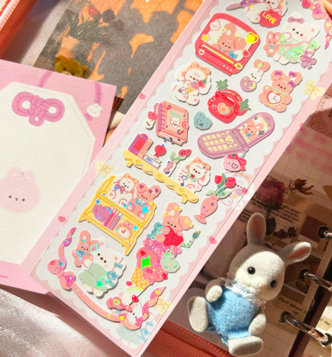 Baby Rabbit's Collection Seal Sticker