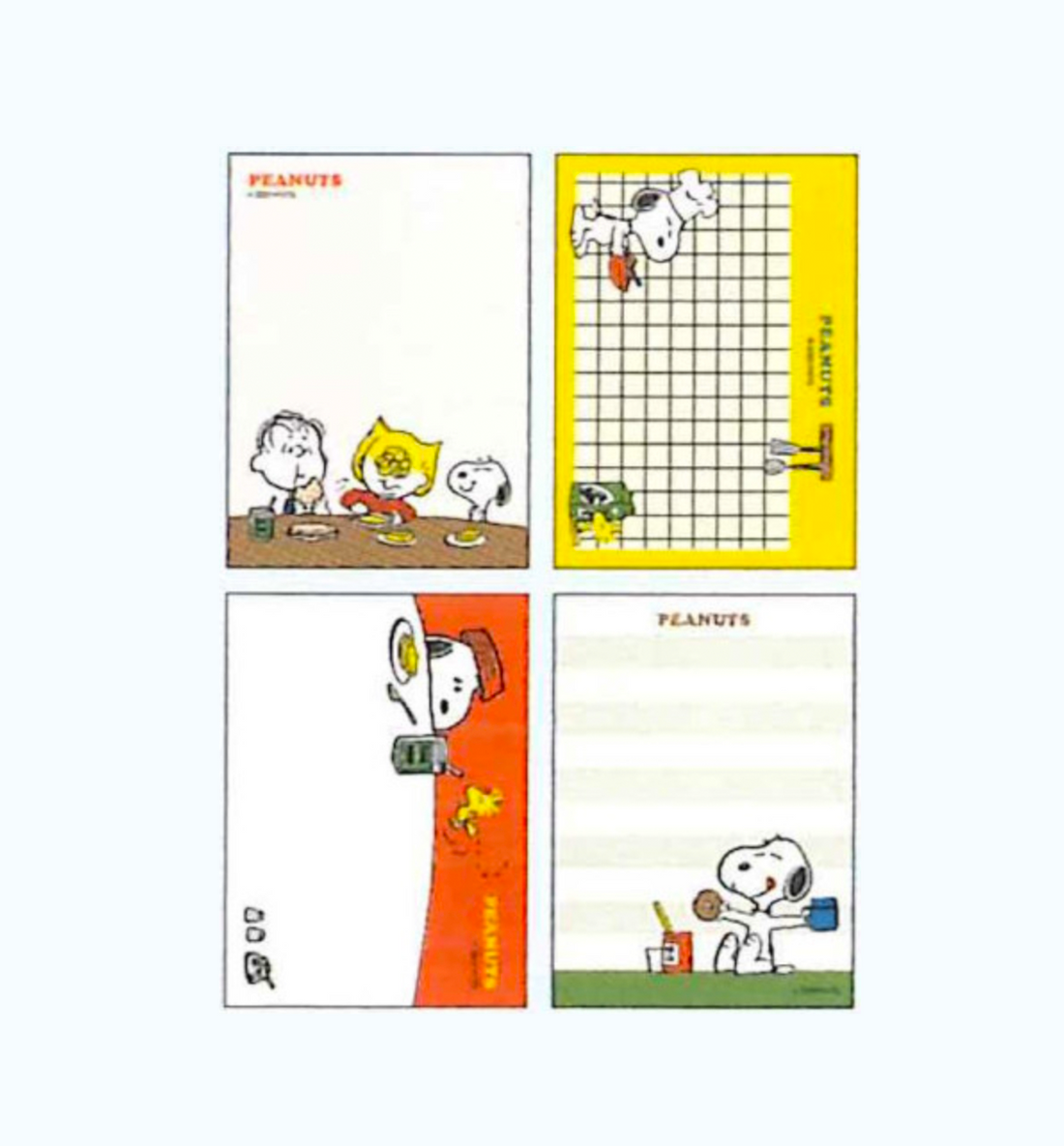 [JAPAN] Peanuts Snoopy Mini Memopad [Yummy]