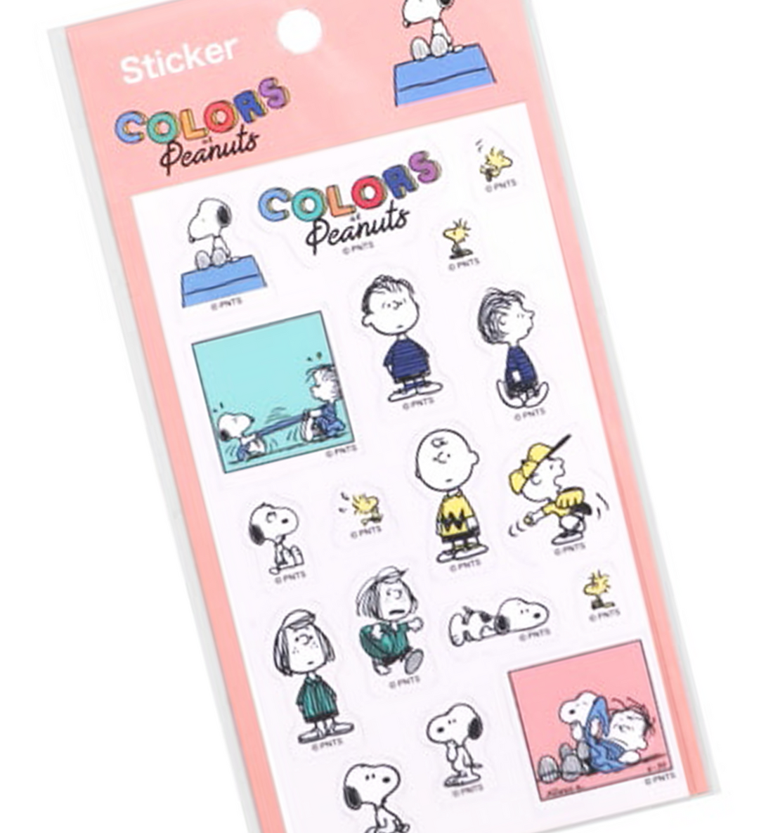 [JAPAN] Peanuts Snoopy Take Care Sticker [Pink]