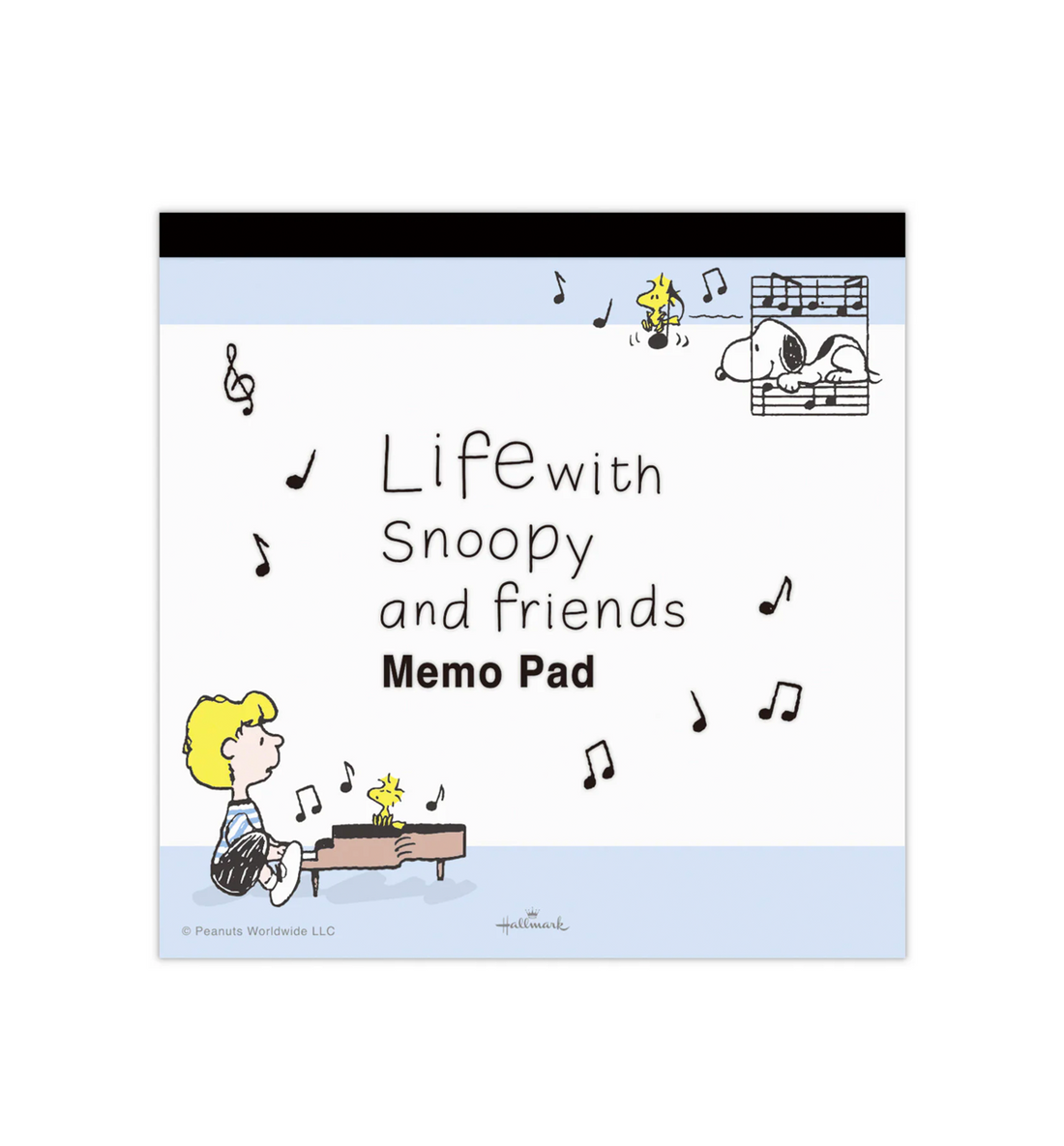 [JAPAN] Peanuts Snoopy Life with Snoopy and Friends Memopad [Bue]