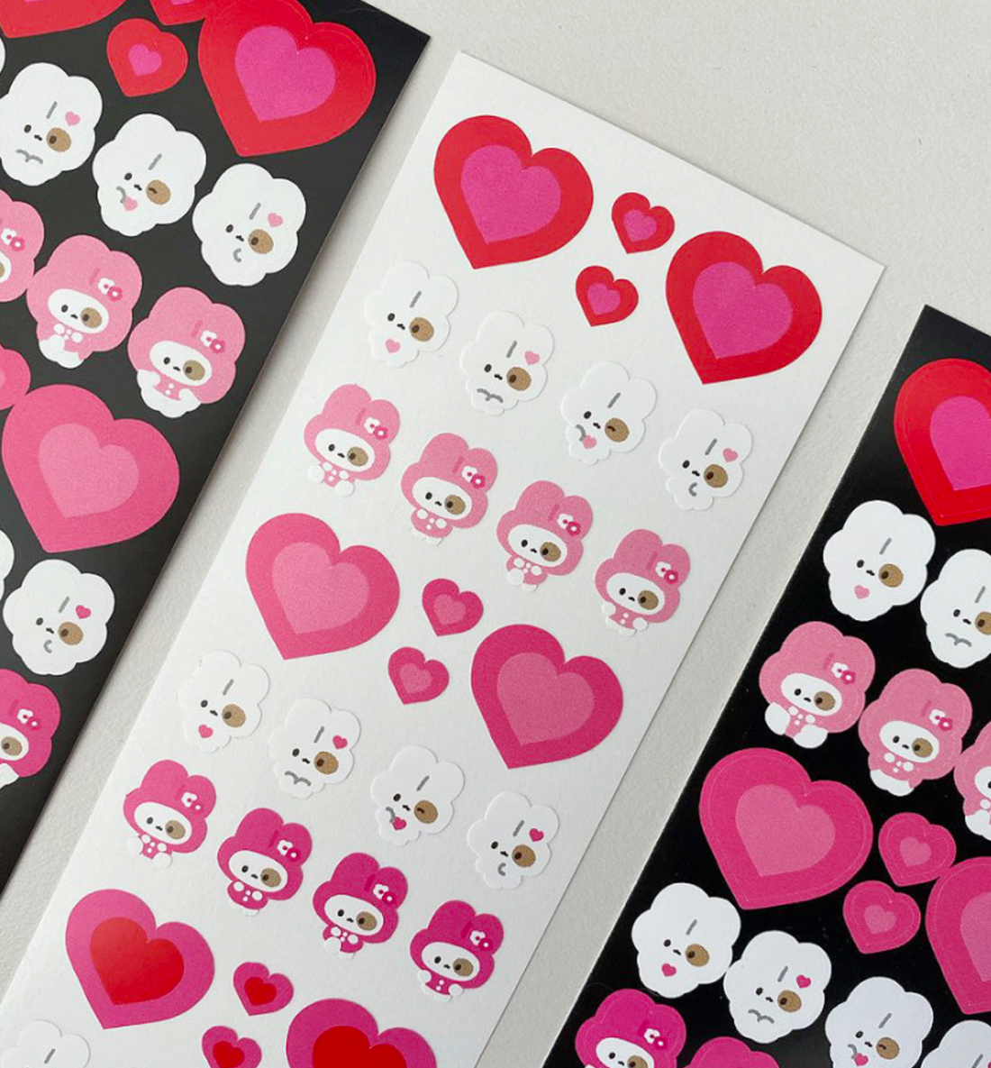 Heart Story Seal Sticker