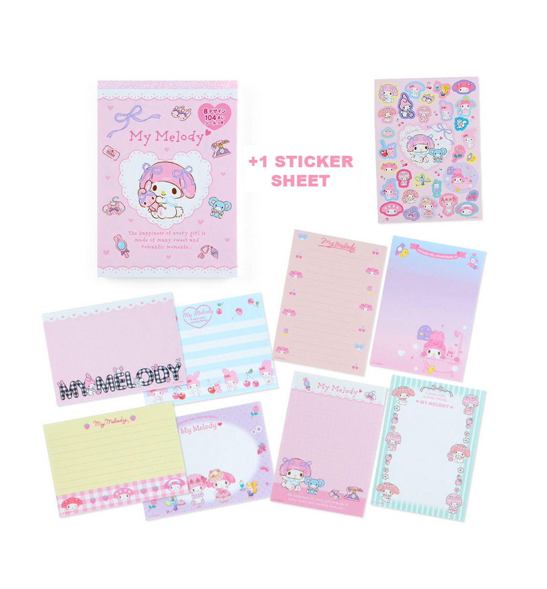 A6 Sanrio Memopad [My Melody]