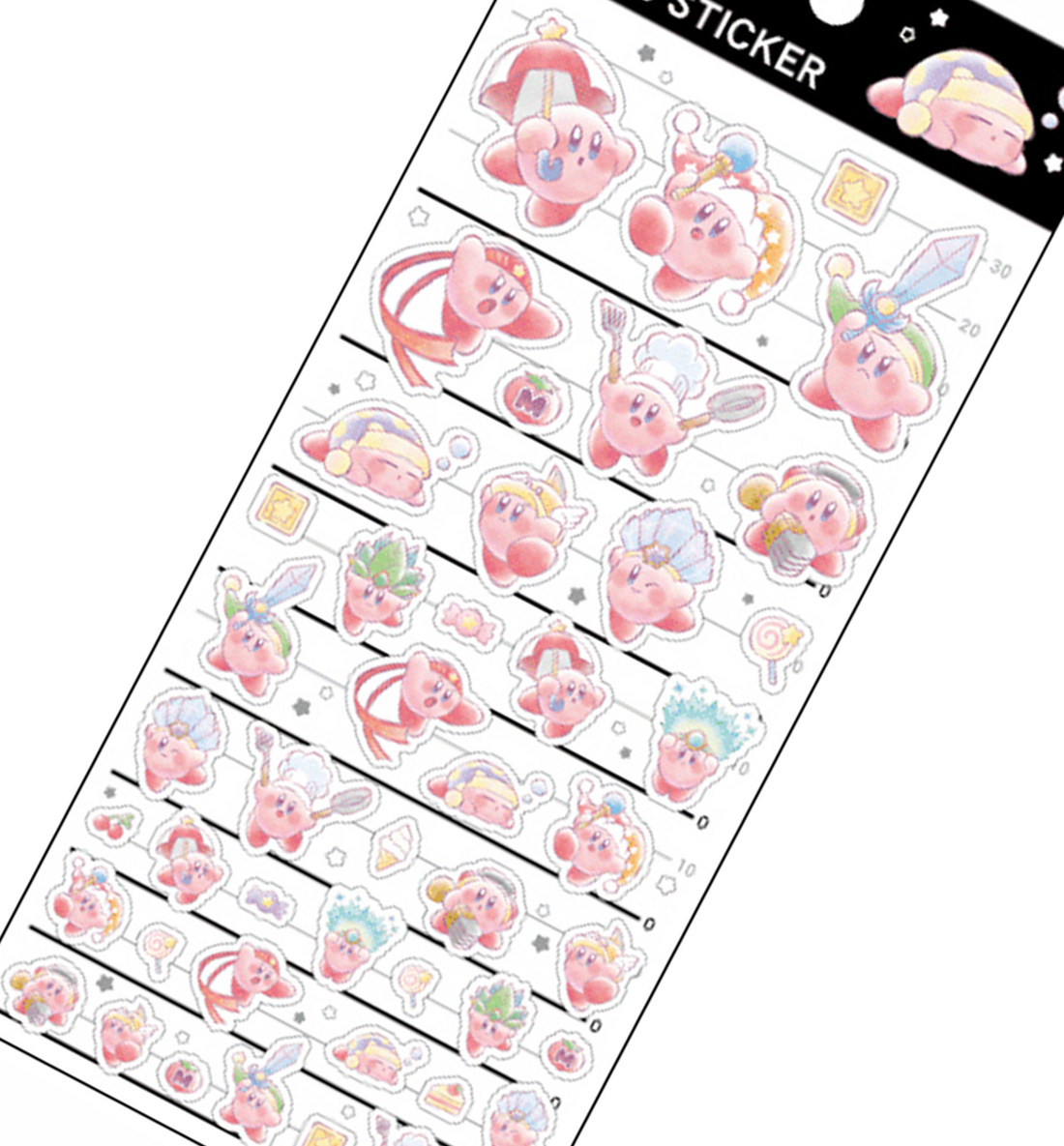 Kirby 4 Size Sticker [Copy Ability]