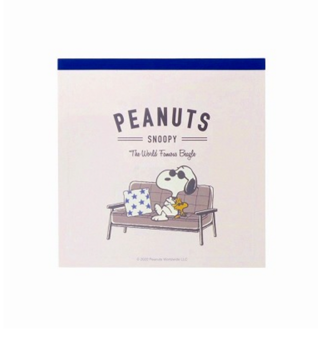 [JAPAN] Vintage Peanuts Snoopy Memopad [Sofa]