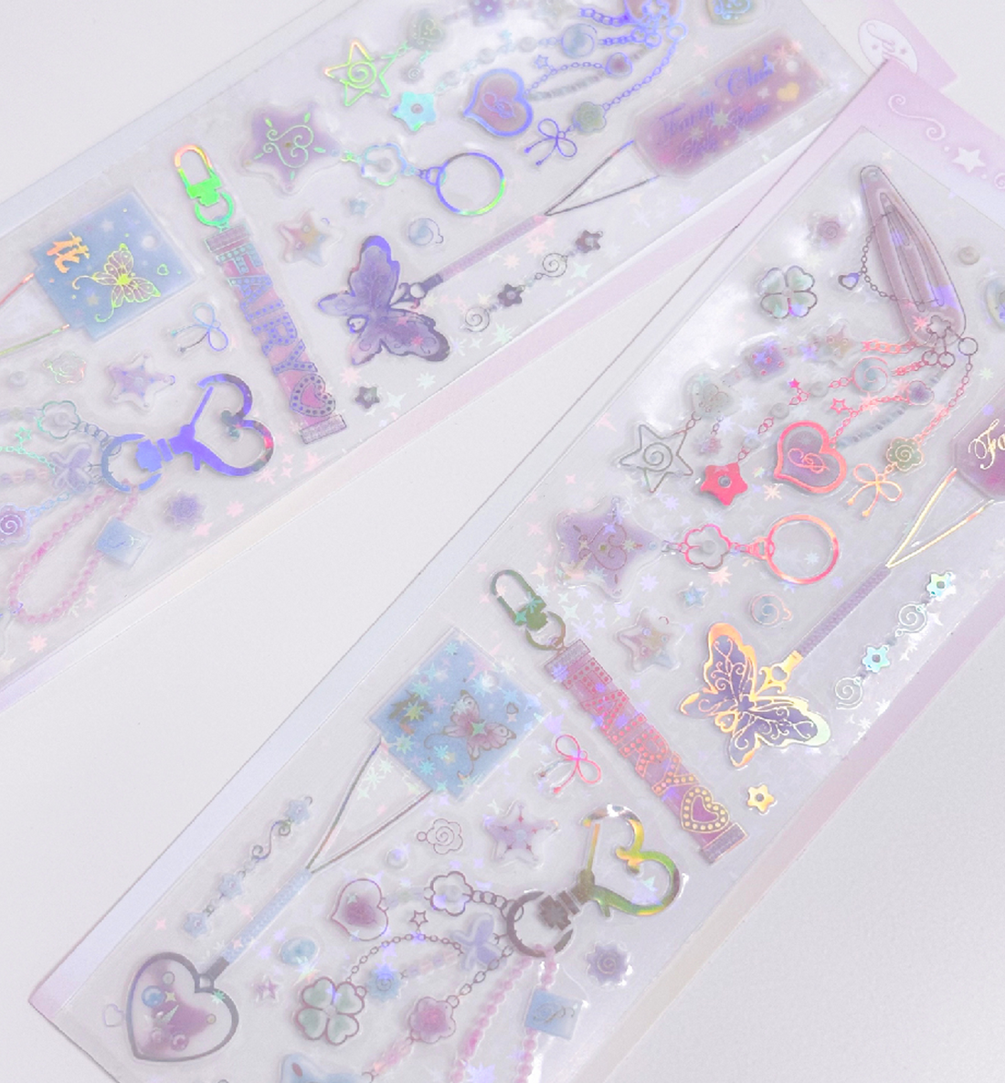 Fairy Keyring Beads Seal Sticker