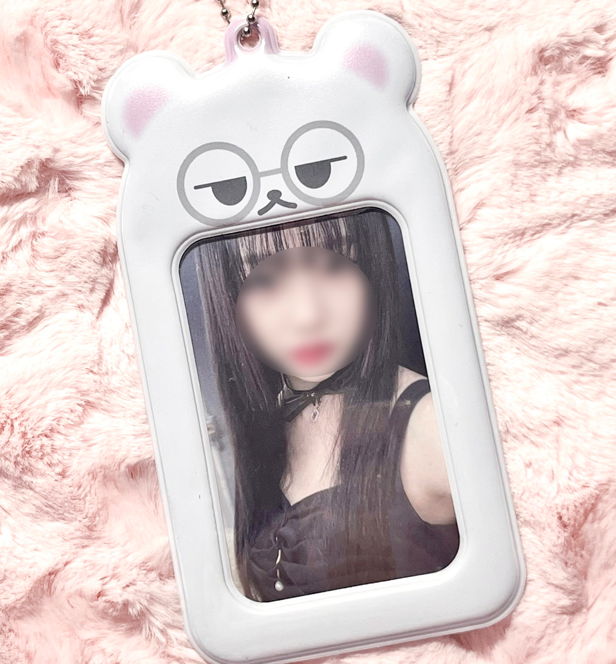 Bear With Glasses Photocard Holder