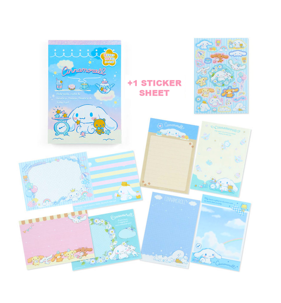 A6 Sanrio Memopad [Cinnamoroll]