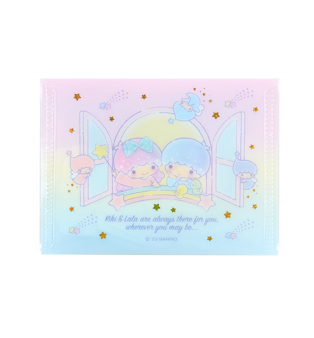 Sanrio 40 Sticker + 1 Case Set [Little Twin Stars]