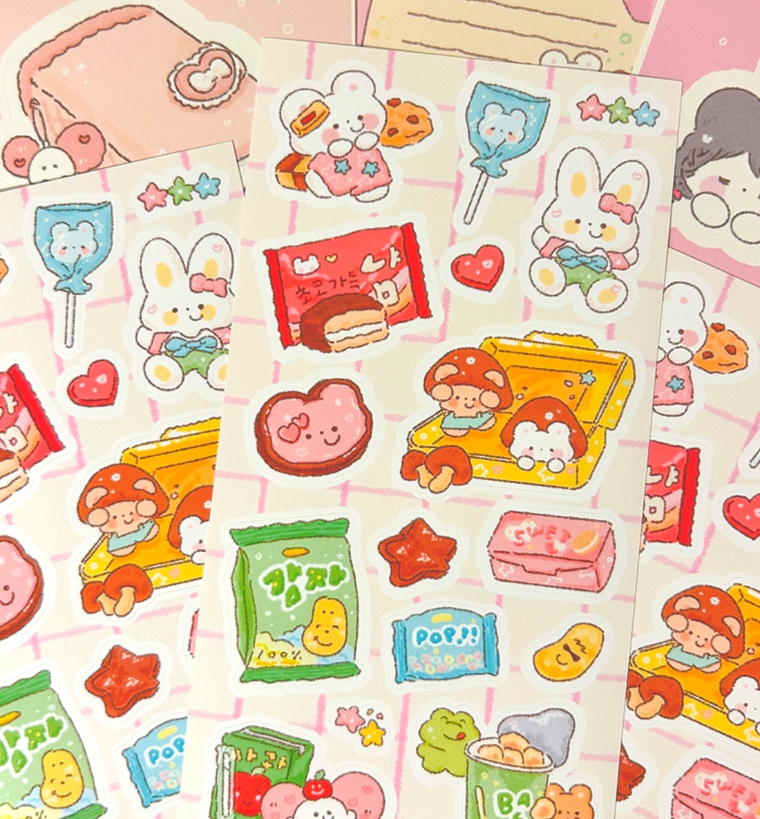 Yummy Snack Seal Sticker