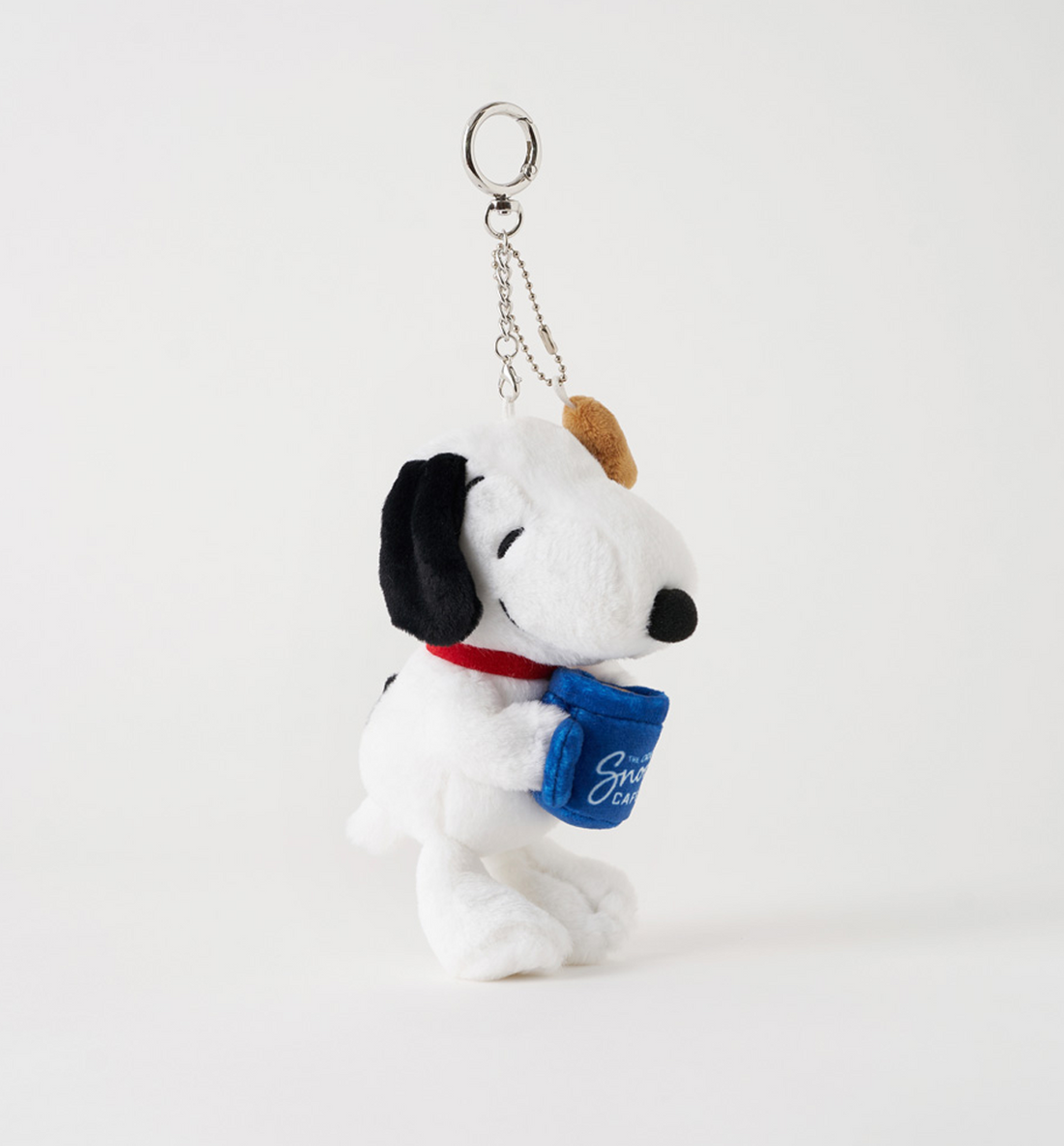 Peanuts Snoopy Coffee Time Plush Keyring [16cm]