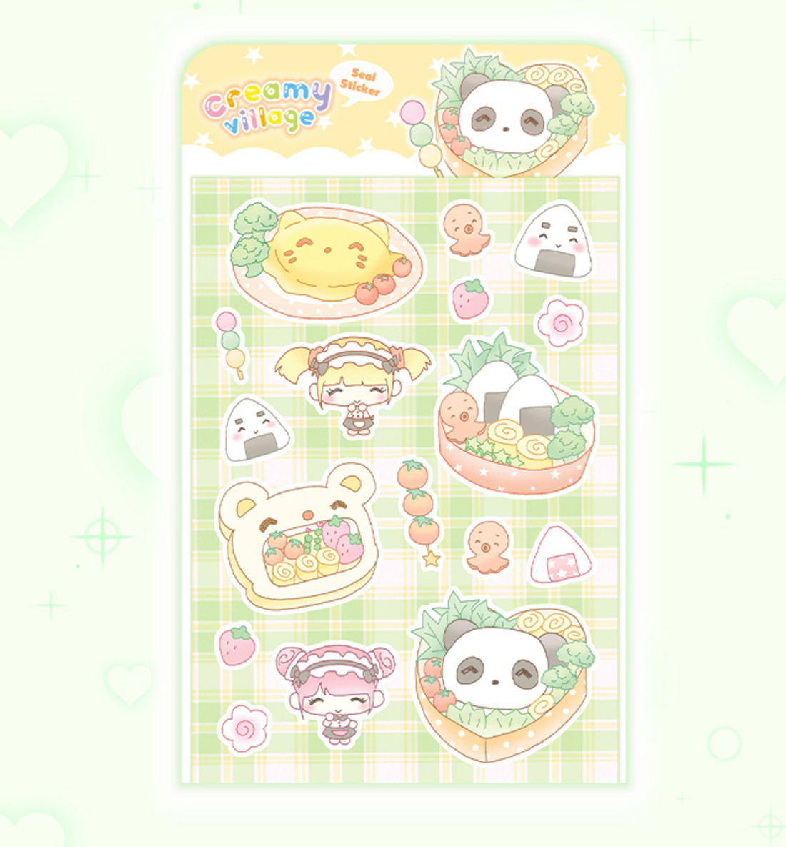 Happy Picnic Club Seal Sticker