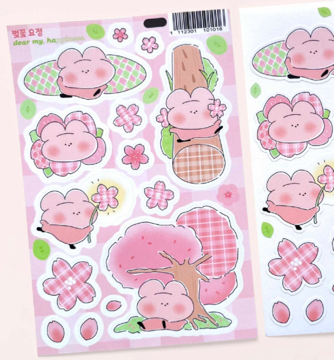 Cherry Blossom Fairy Seal Sticker