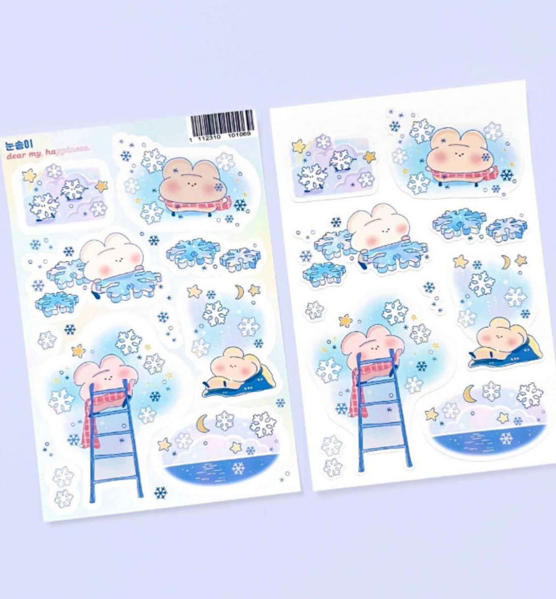 Snowflake Seal Sticker