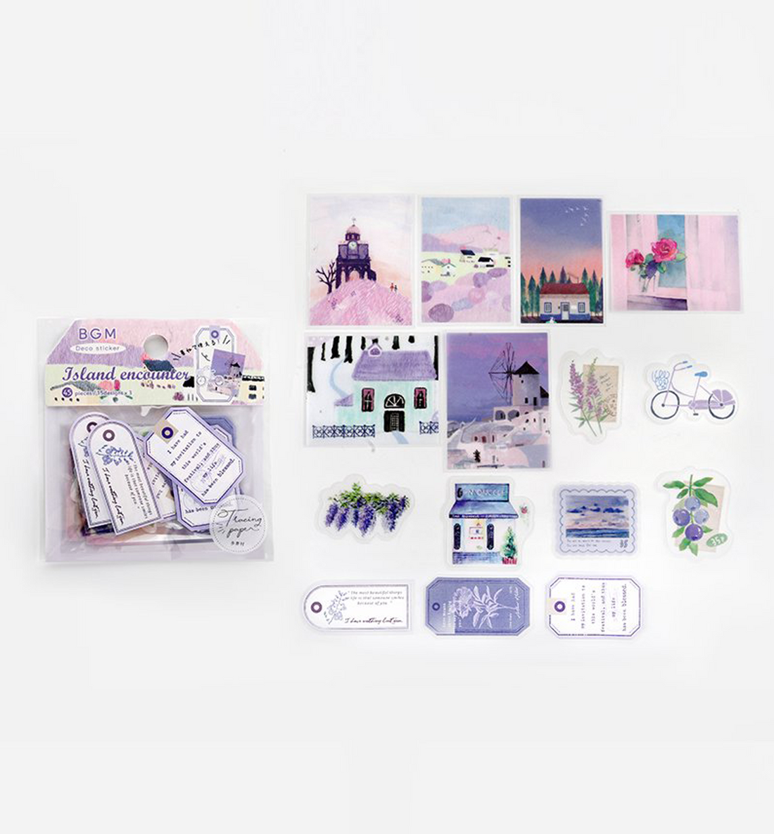 Encounter On The Island Seal Sticker [Lavender]