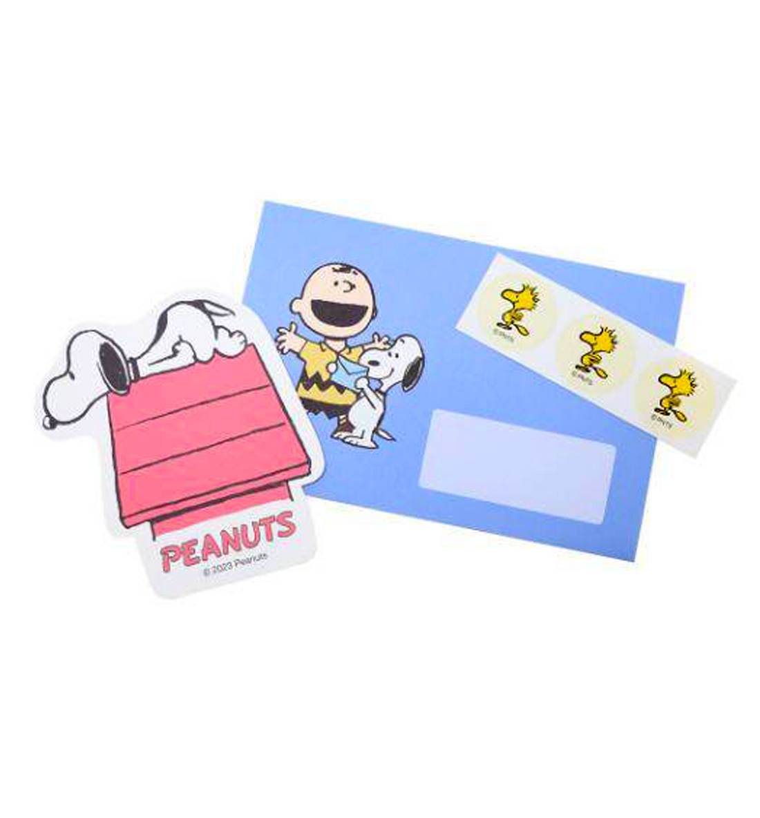 [JAPAN] Peanuts Snoopy Mini Letter Set [Blue]