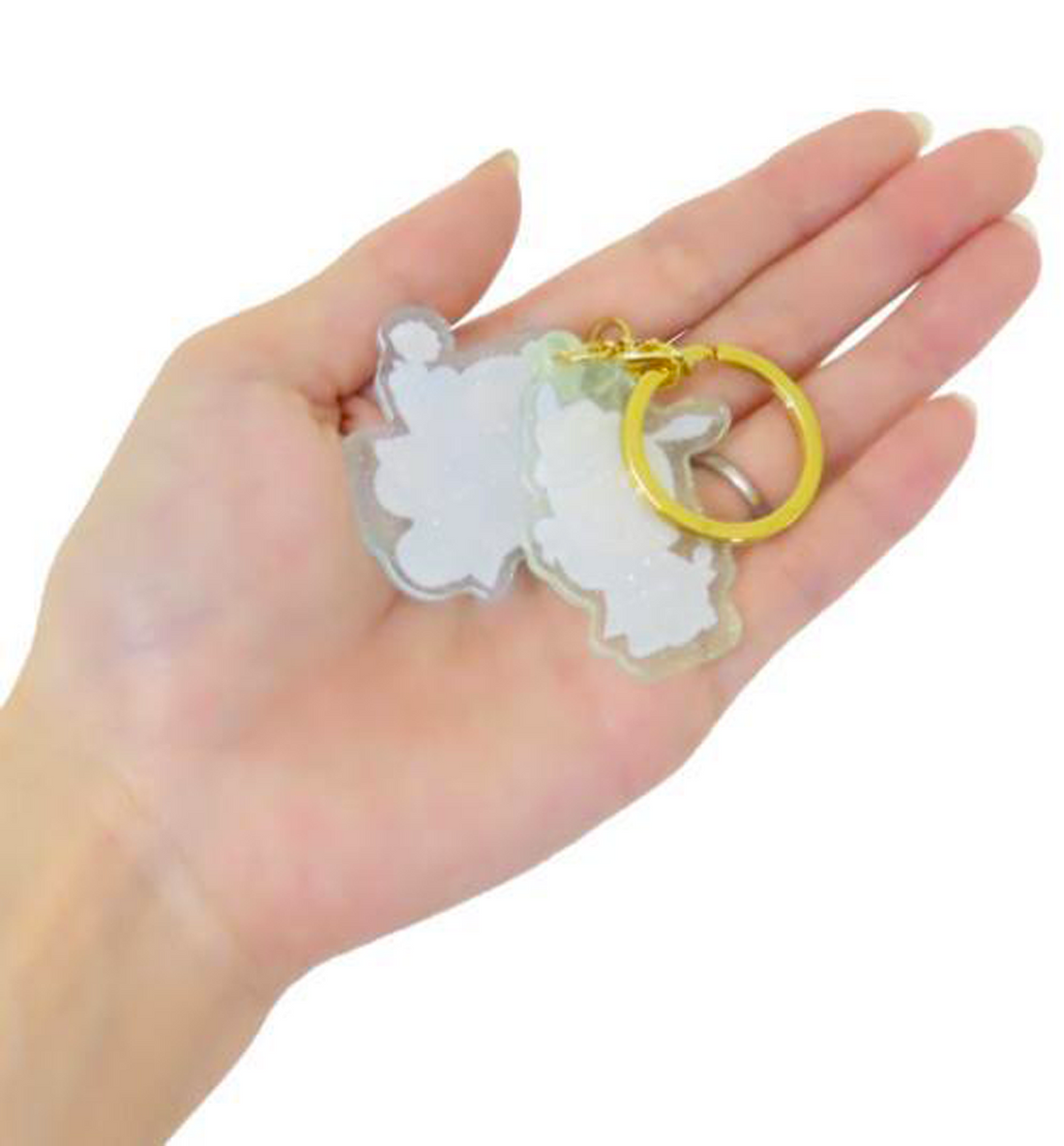 Sanrio Acrylic Charm Keyring [Gentlemen Hangyodon & Pochacco]