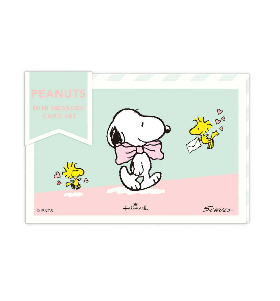 [JAPAN] Peanuts Snoopy Be Yourself Mini Message Card Set [Mint]