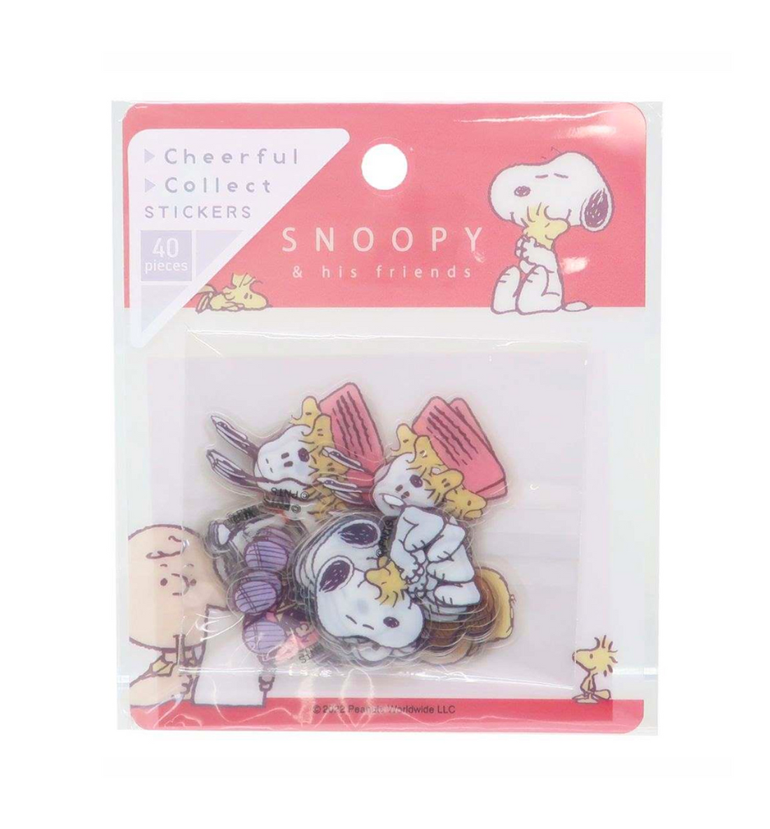 [JAPAN] Snoopy & Friends Sticker [Red]