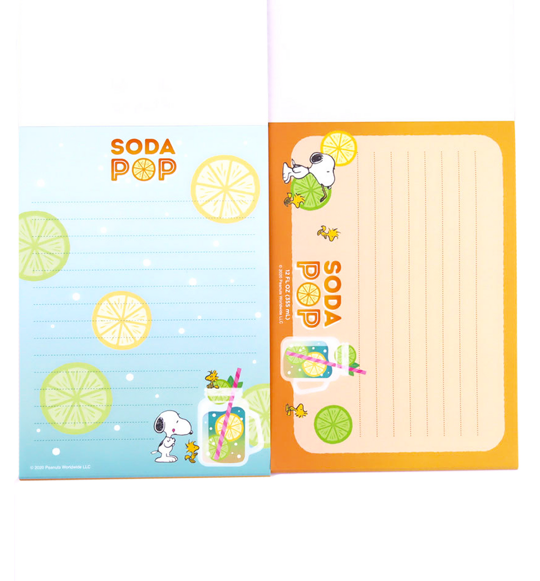 [JAPAN] A6 Peanuts Snoopy Memopad [Soda Pop]