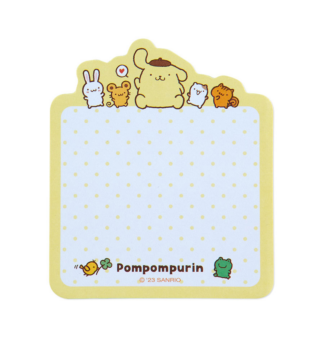 Sanrio Sticky Memopad [Pompompurin]