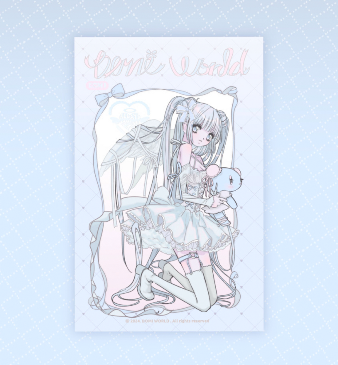 Domi World Dodo Angel Poster