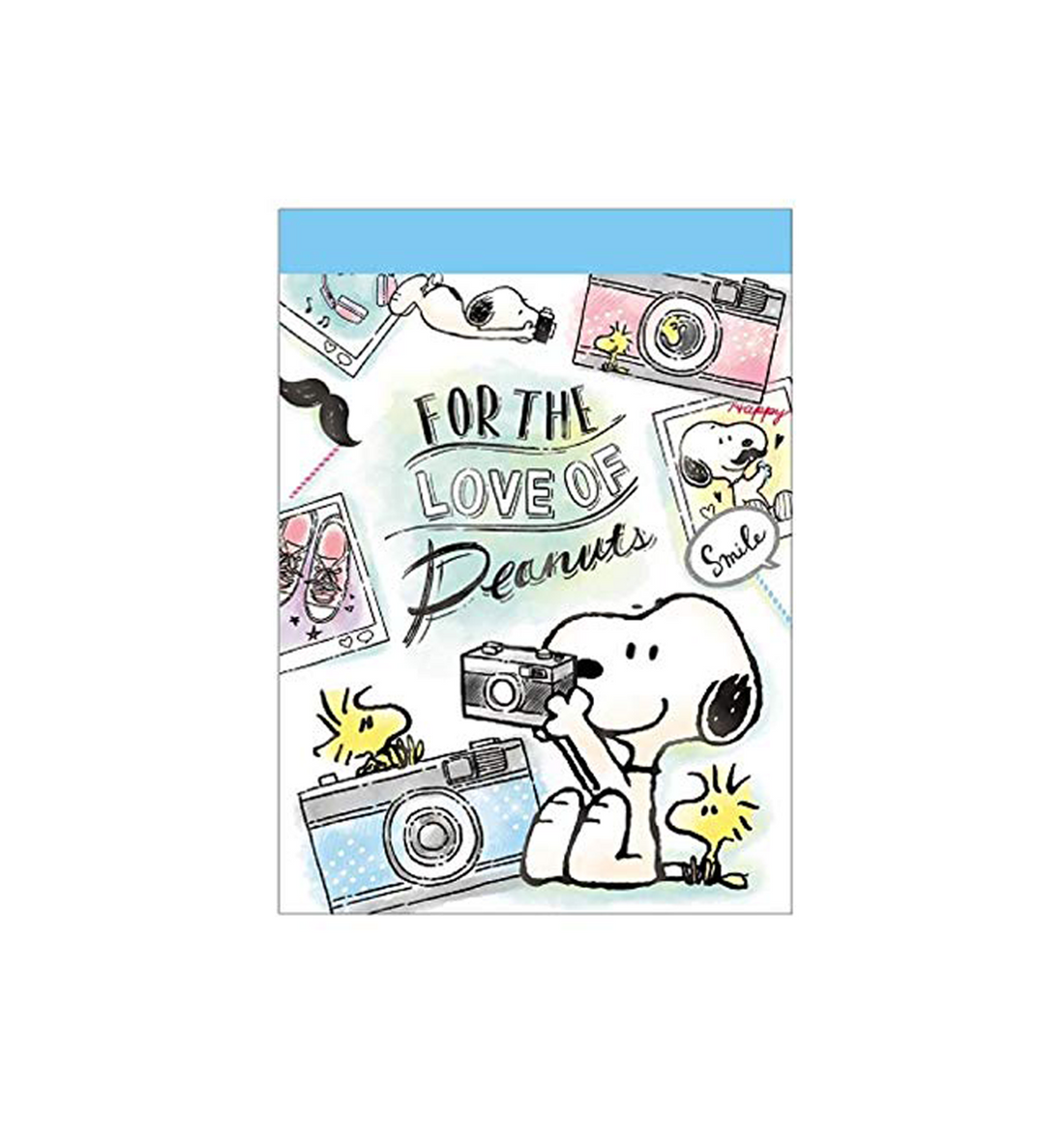 [JAPAN] Peanuts Snoopy Mini Memopad [Camera]