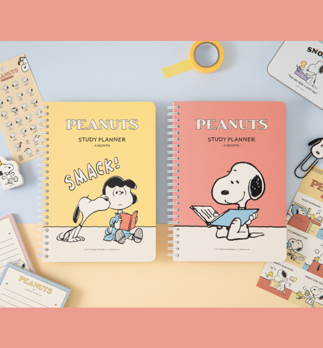 Snoopy Study Planner Ver. 4 [4 Months]