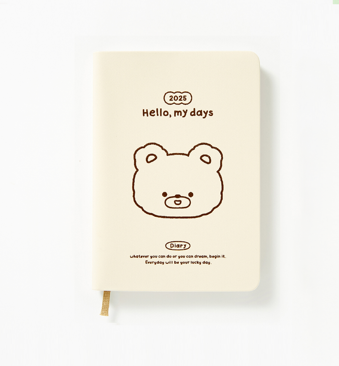 2025 Hello, My Days Weekly Planner [Bear]