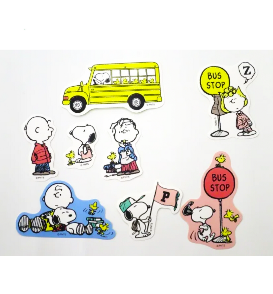 [JAPAN] Snoopy & Brothers Flakes Sticker [Yellow]