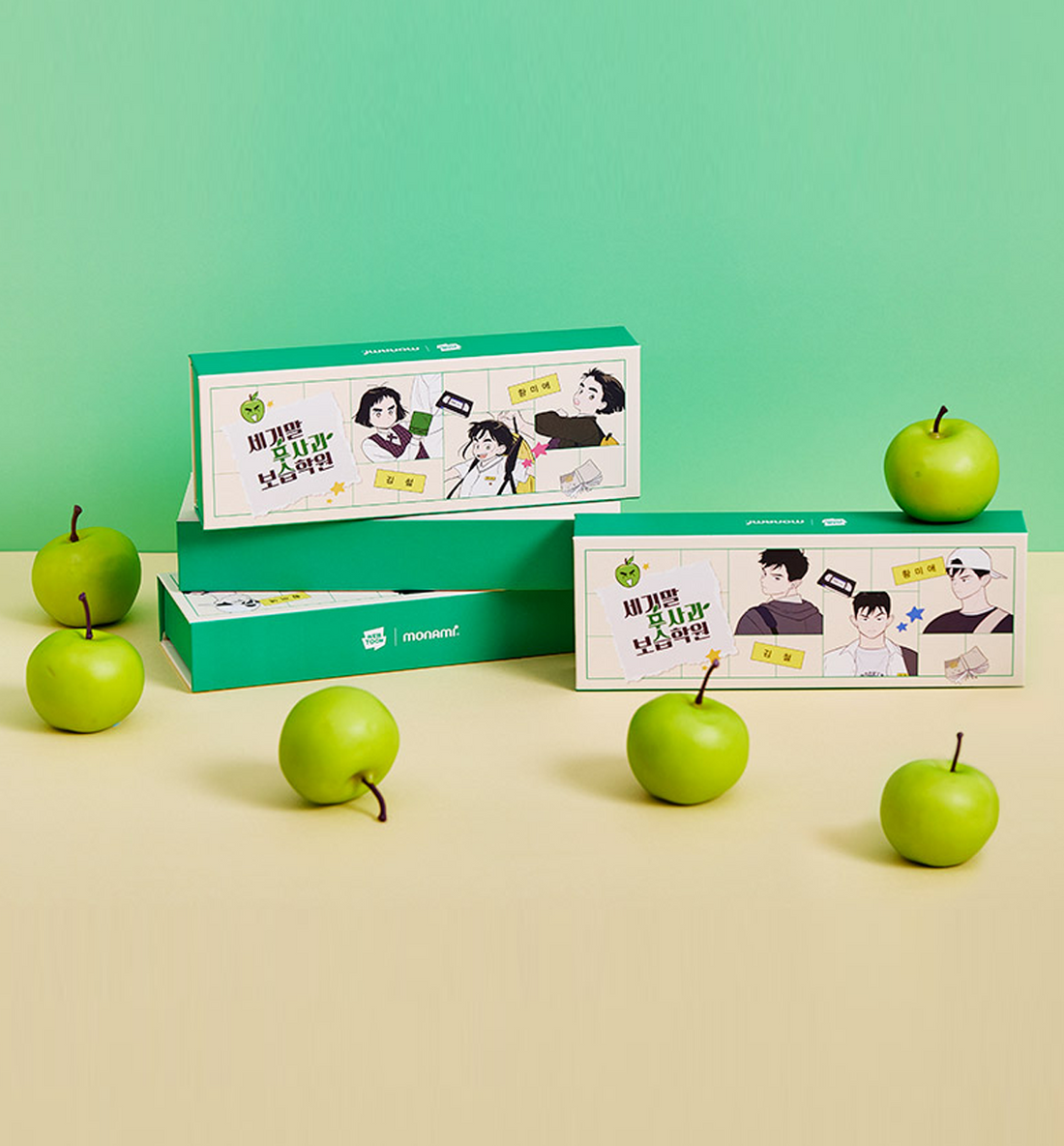 153 After School Lessons For Unique Apples 6 Pens Set [Limited Edition]