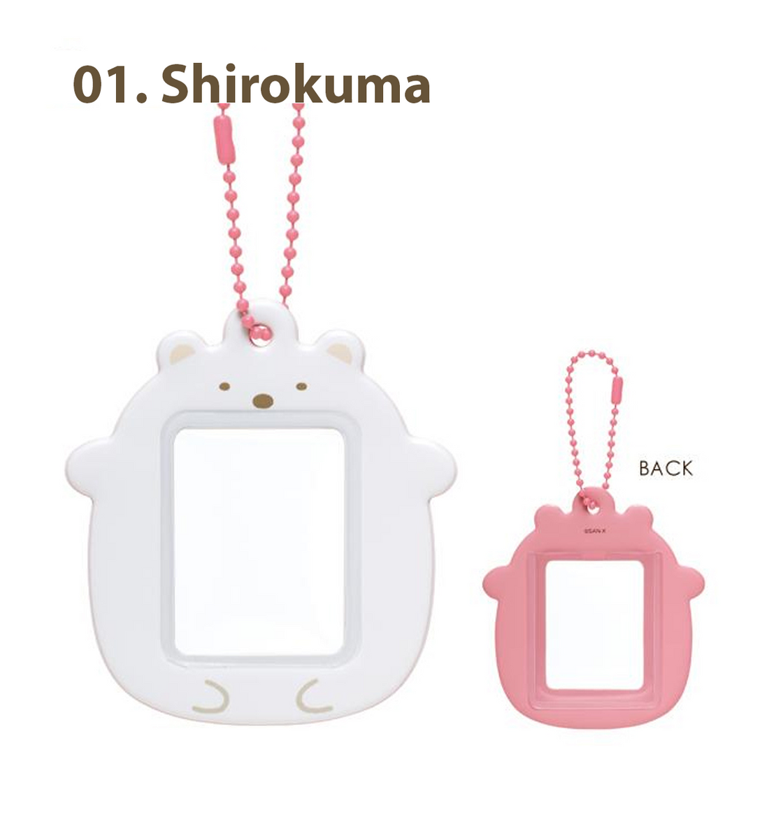 Sumiko Gurashi Mini Photo Holder Key Ring