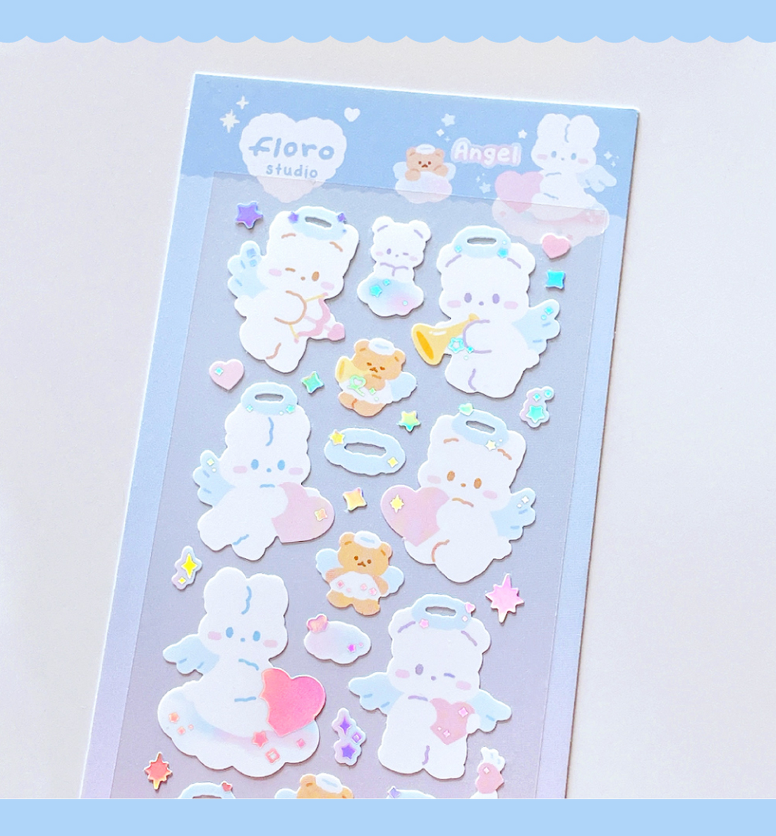 Angel Babies Seal Sticker