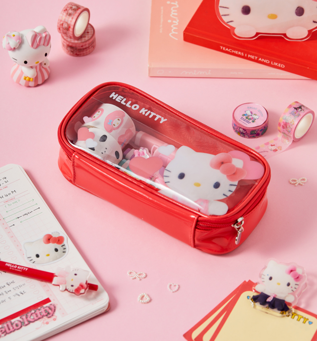 Sanrio Pompom Pencil Pouch [5 Designs]