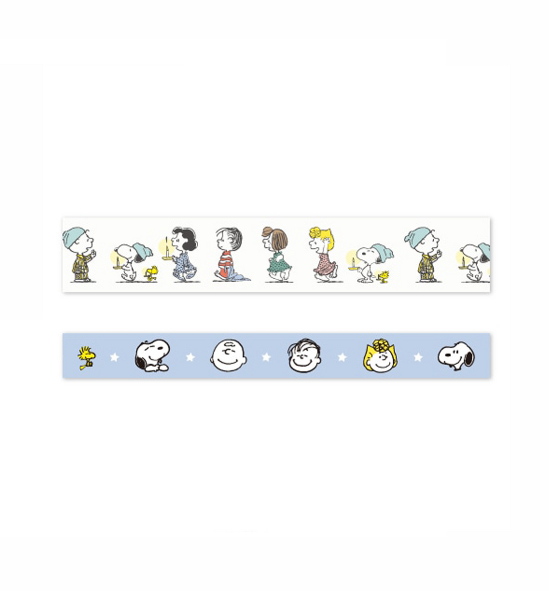 [JAPAN] Snoopy 2 Washi Tapes [Blue Peaceful Hours]