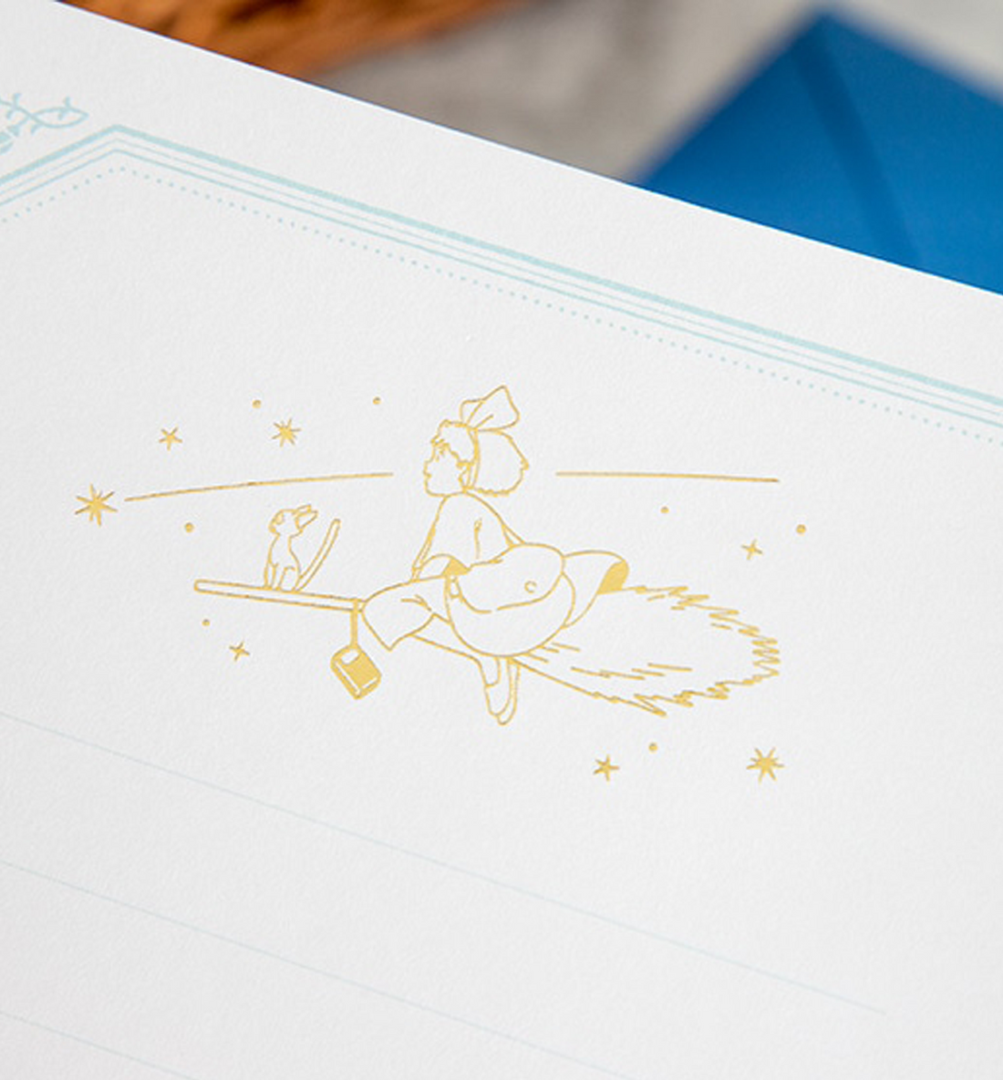 Kiki's Delivery Service Letter Set [Gold Foil]