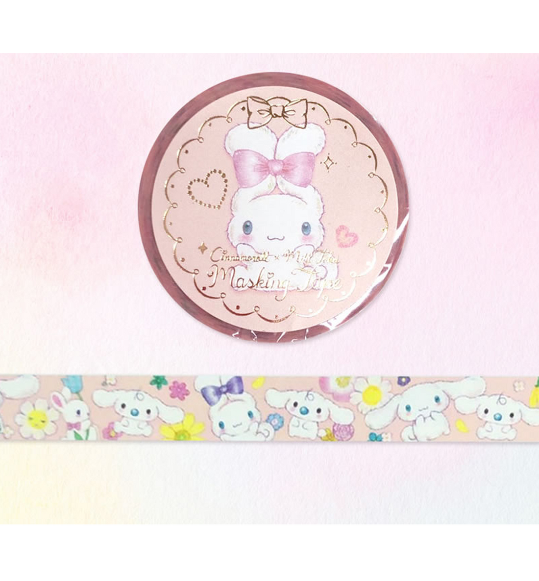 Sanrio Cinnamoroll & Miki Takei Washi Tape