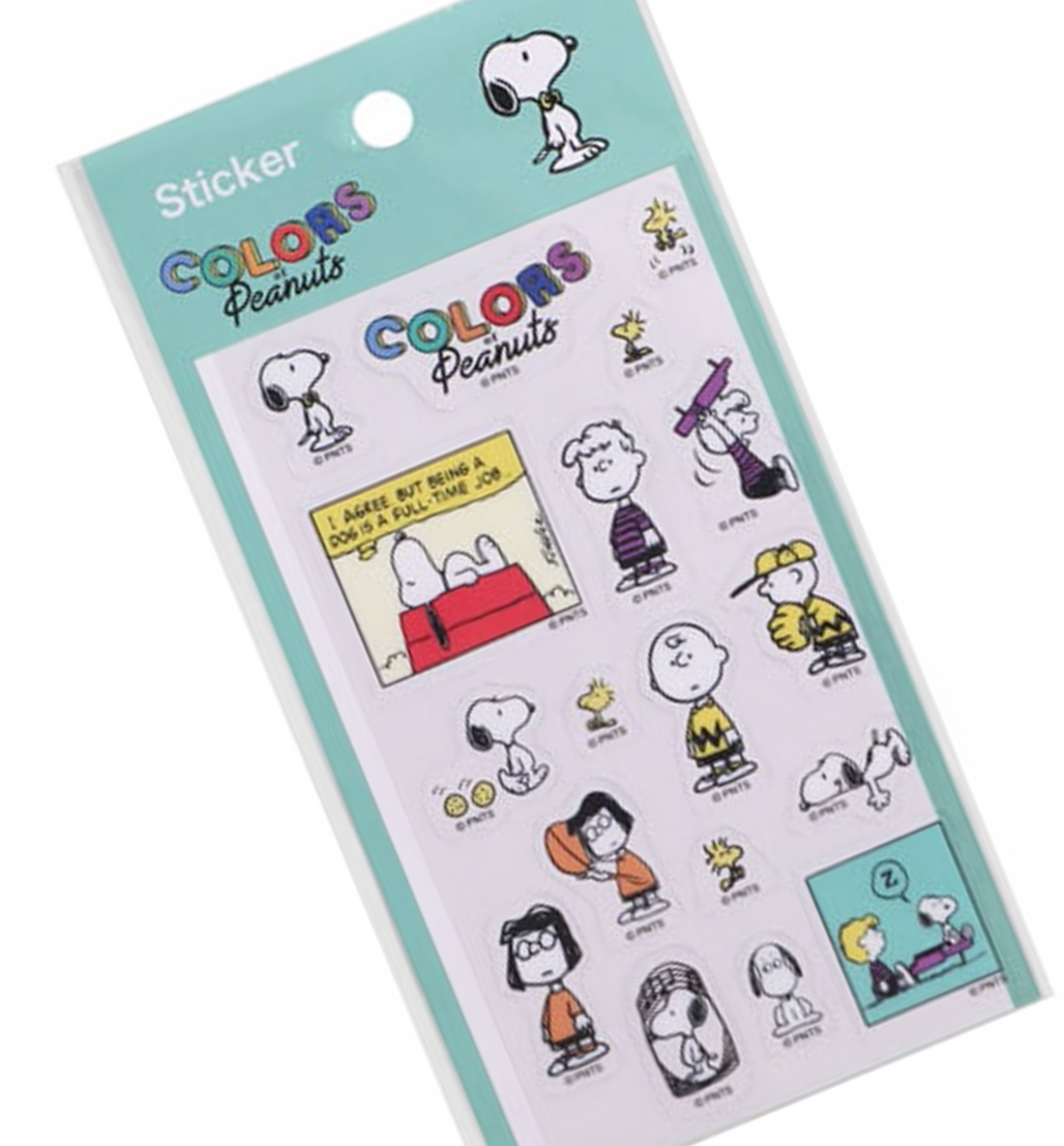 [JAPAN] Peanuts Snoopy Take Care Sticker [Mint]