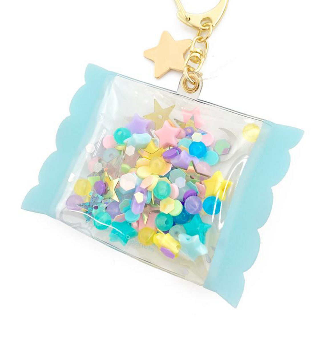 [JAPAN] Peanuts Snoopy Sweet Dream Keyring Pouch [Blue]