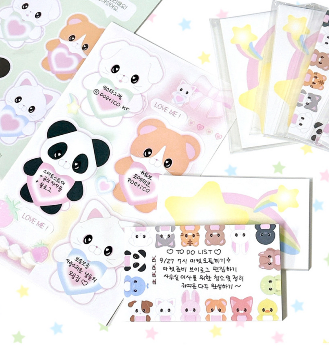 Baby Animals Mini Memopad