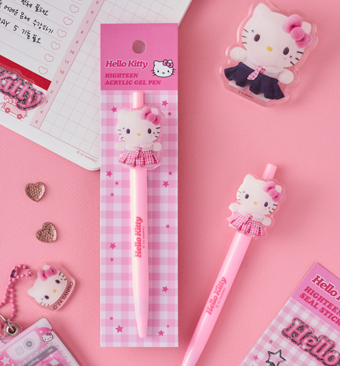 High Teen Hello Kitty Acrylic Gel Pen