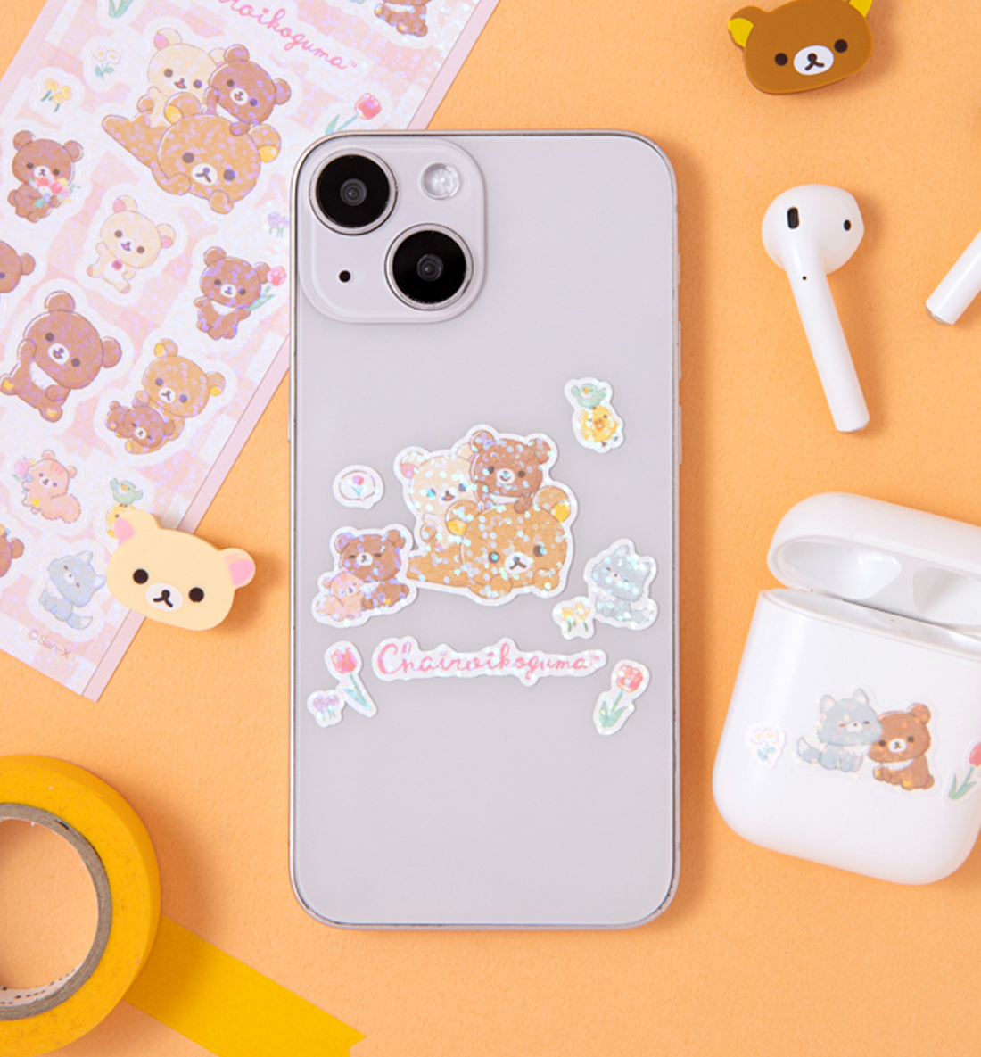 Rilakkuma Choiroikoguma Seal Sticker