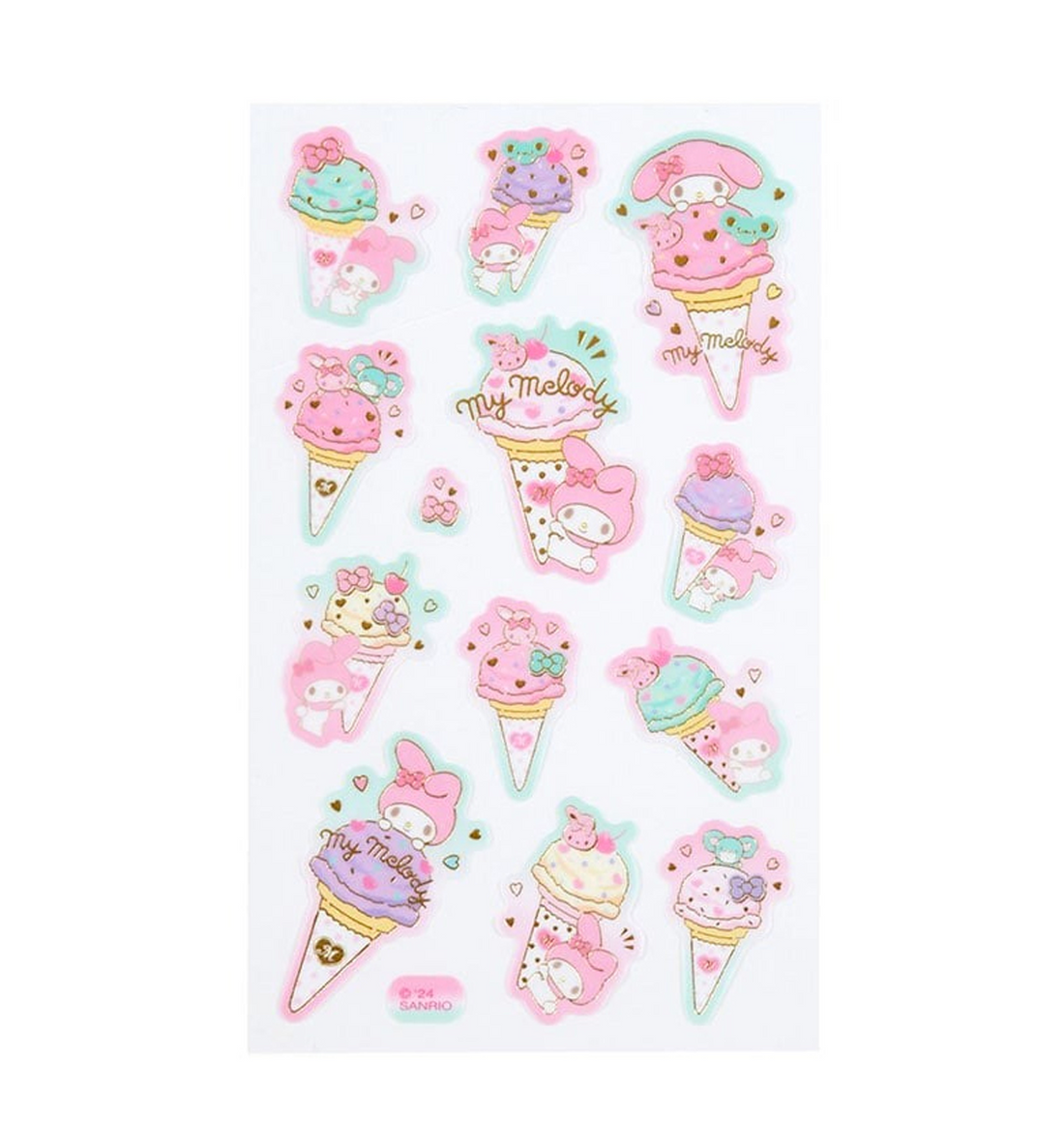 Sanrio Ice Party Sticker [My Melody]