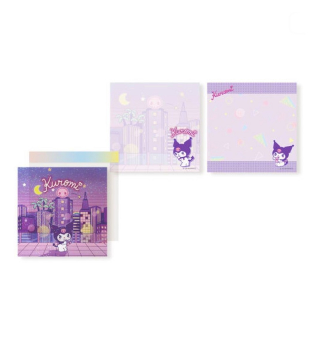 Sanrio City Pop Serie Memopad [Kuromi]