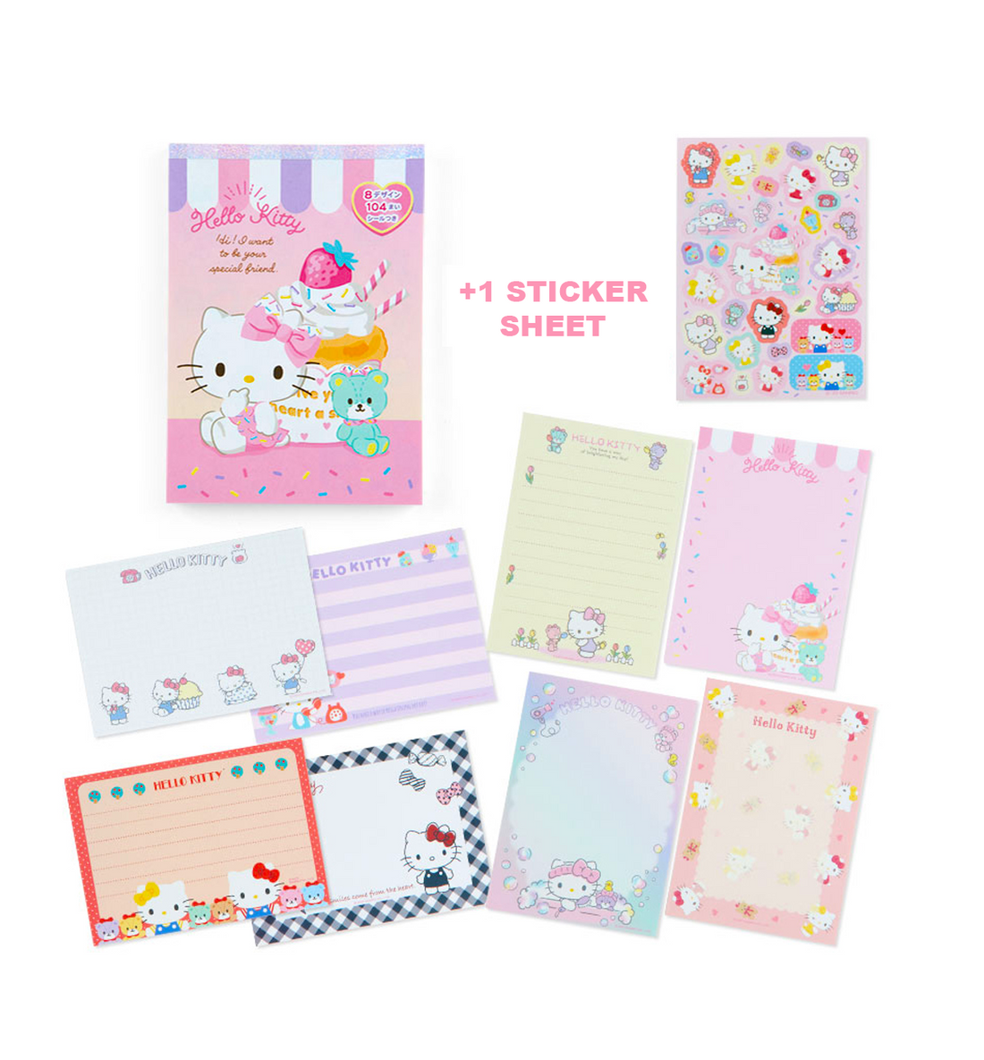 A6 Sanrio Memopad [Hello Kitty]