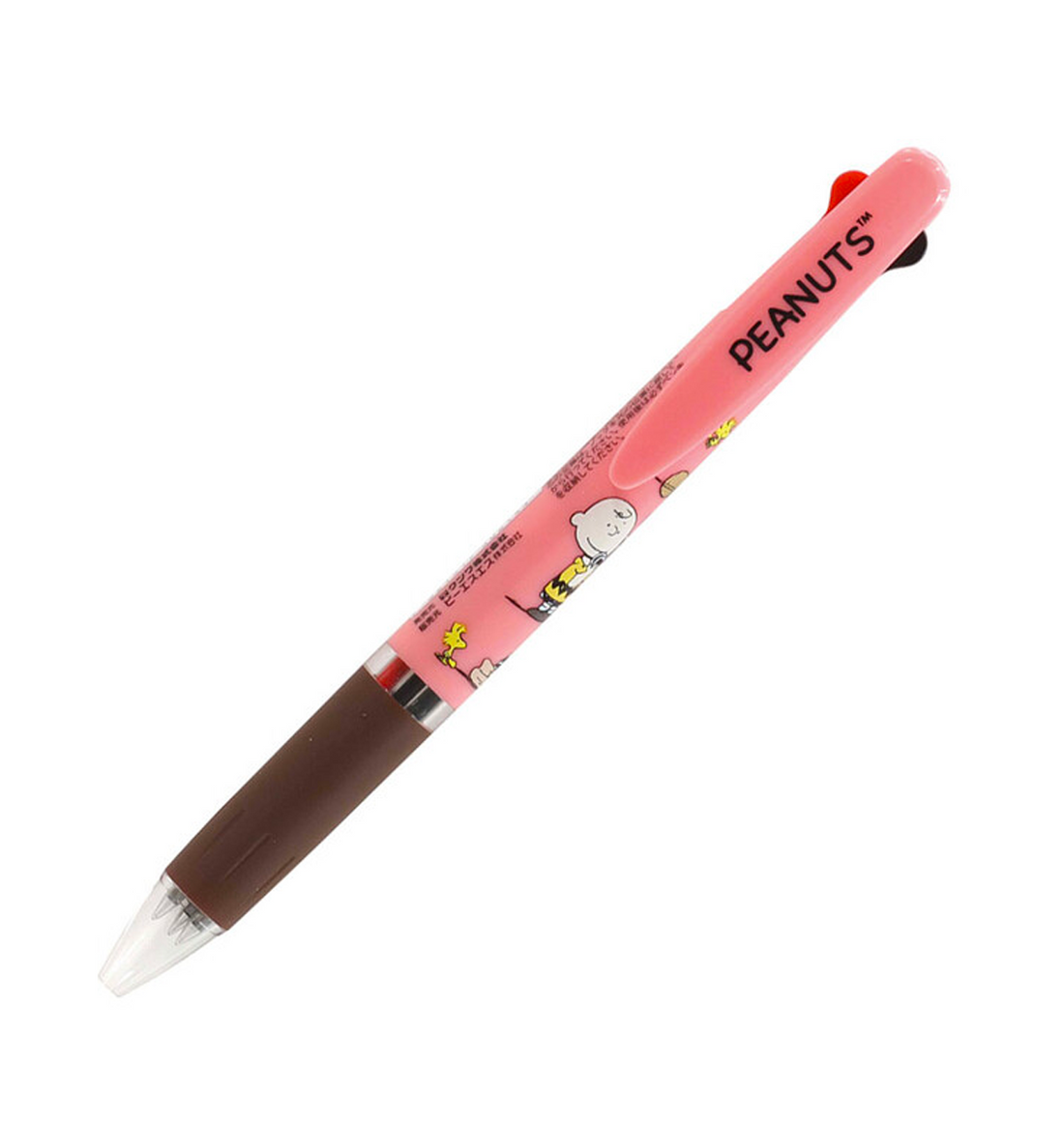 [JAPAN] Peanuts Snoopy Jetstream 0.5mm Pen [Snoopy & Friends/Pink]