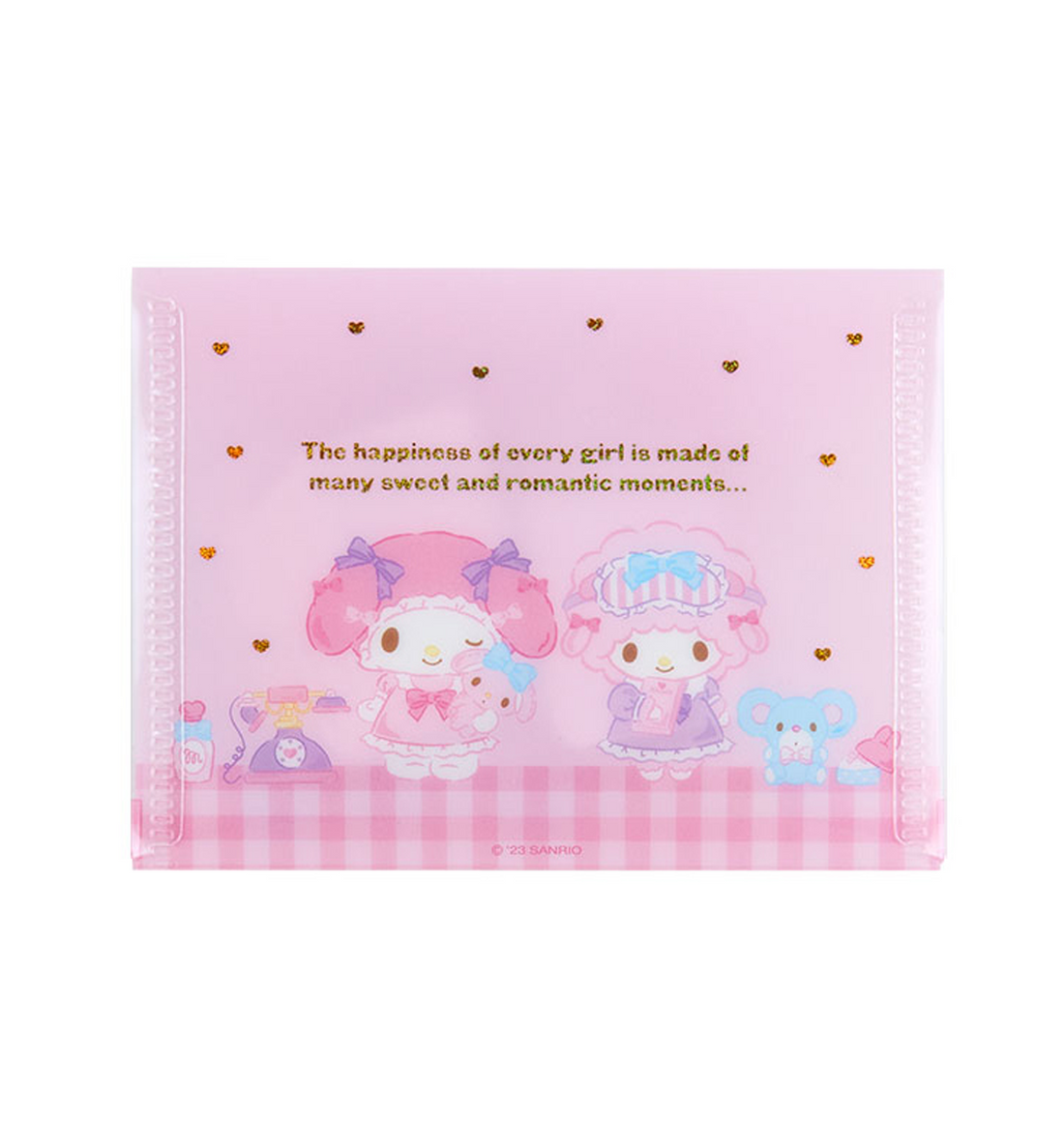 Sanrio 40 Sticker + 1 Case Set [My Melody]