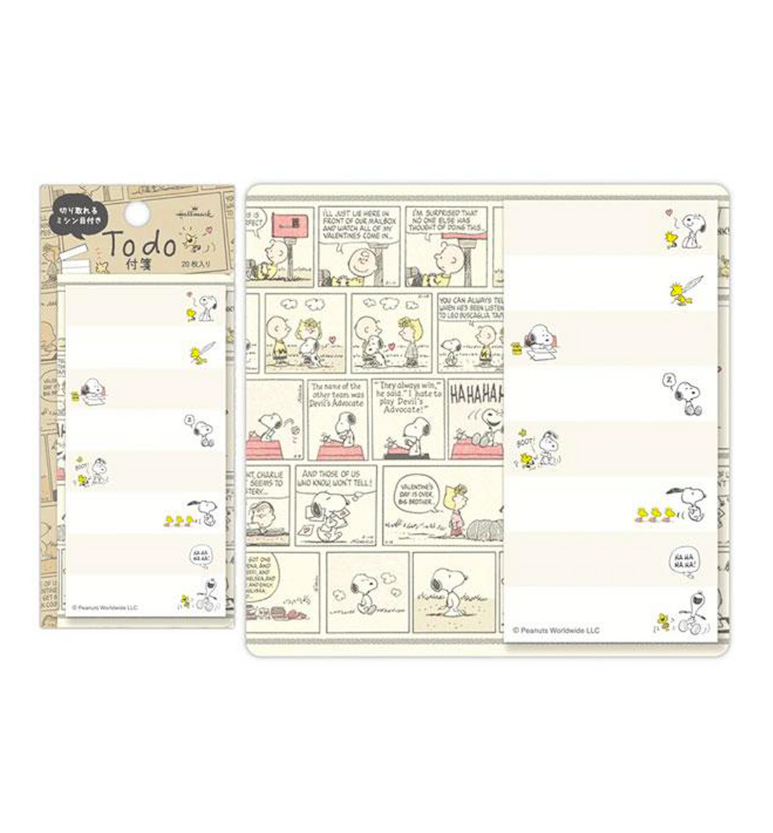 [JAPAN] Peanuts Snoopy Sticky Index [To Do]