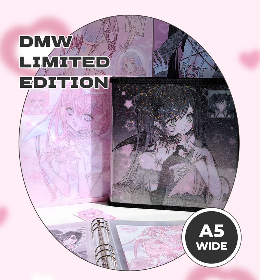 A5 Wide 3Way Zipper Binder Cover [DomiWorld X Yudaeng]